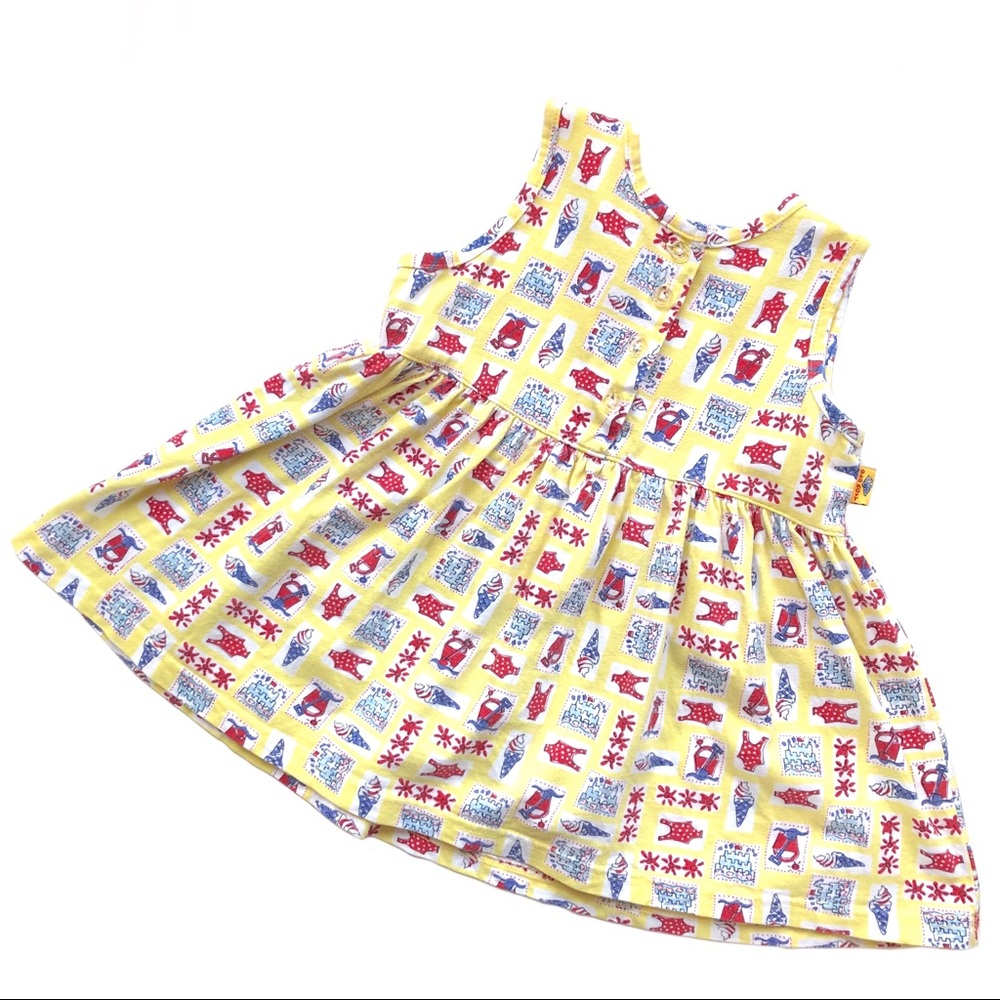 Vintage Old Navy Beach Theme Dress